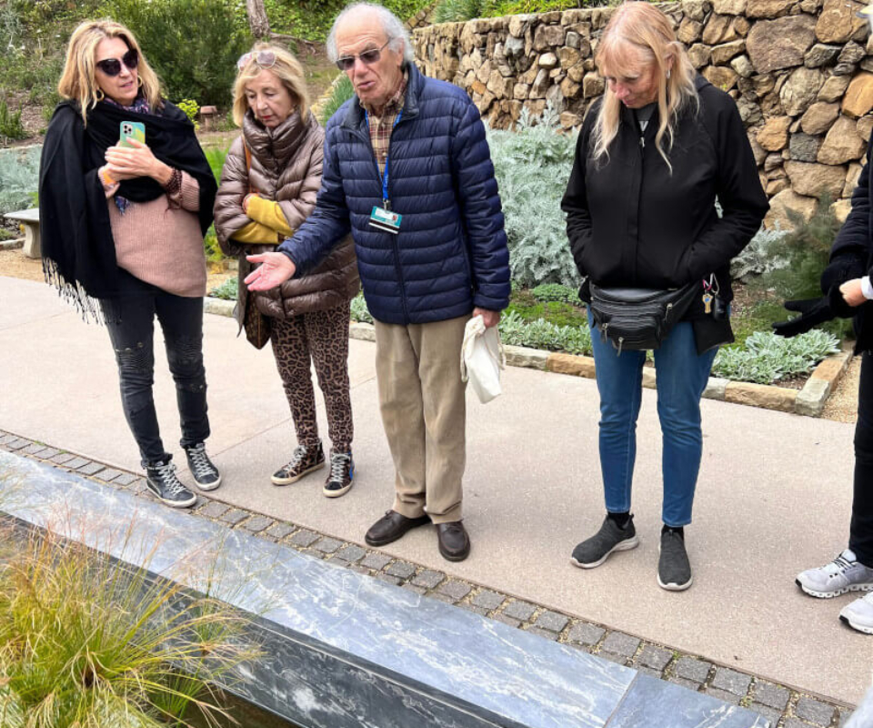 Malibu Garden Club Members at the Getty Villa