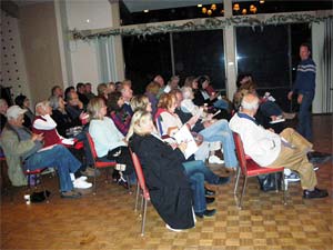 Attendees at the Tomatomania! event