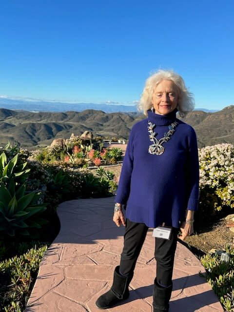 A member of the Malibu Garden Club