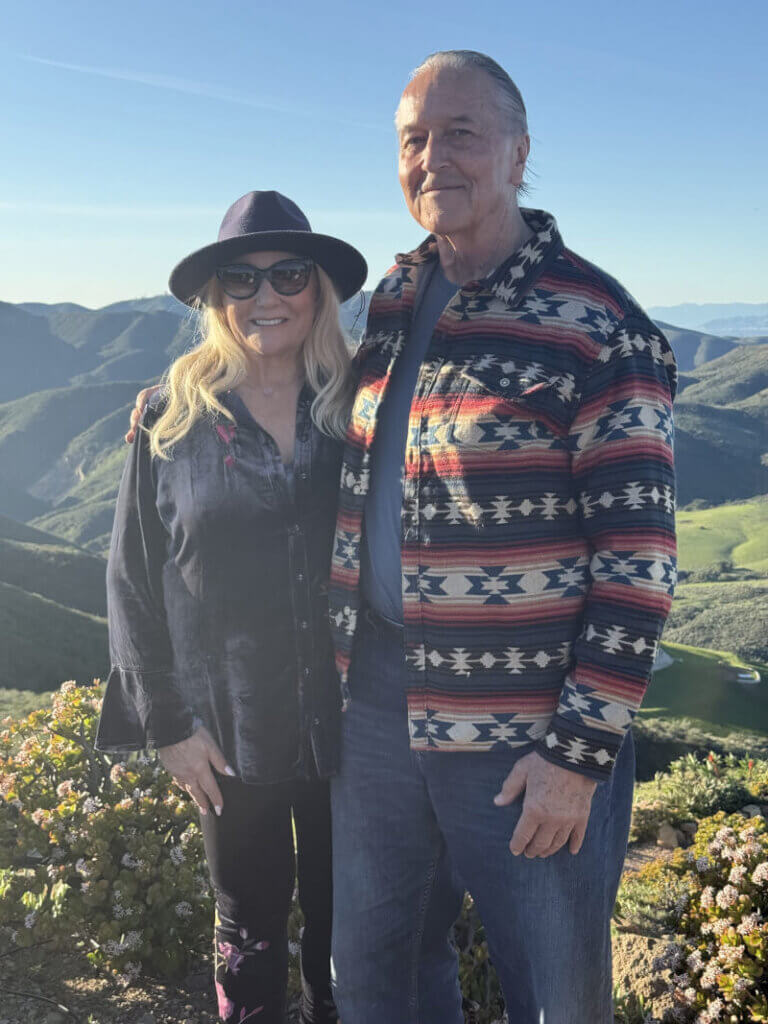 A couple of Malibu Garden Club member