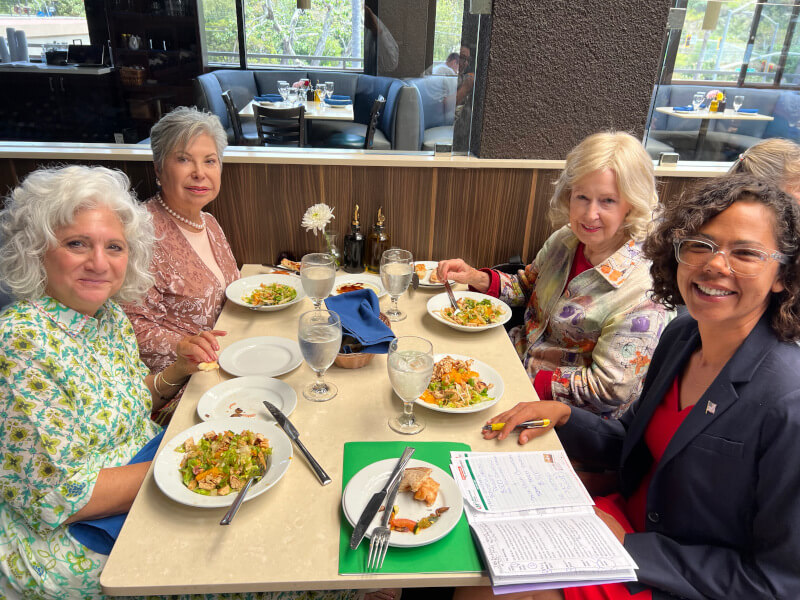 Ladies from the Ventura County and Ojai Valley Garden Clubs