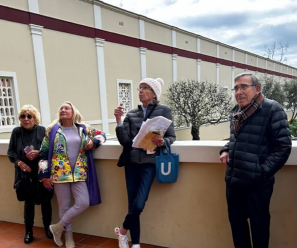 Malibu Garden Club Members at the Getty Villa