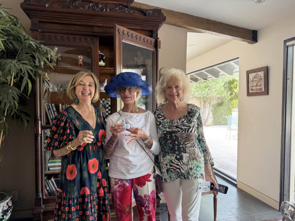 Joan Murray, Francie Rehwald and Terry Gessford