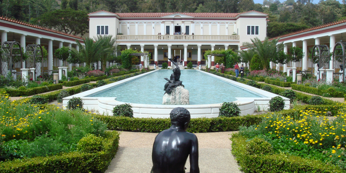It's Spring Time at the Getty Villa